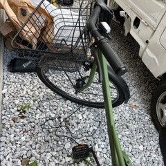 ネオサージュD マットカーキ 27型 外装6段変速  美品！！の画像