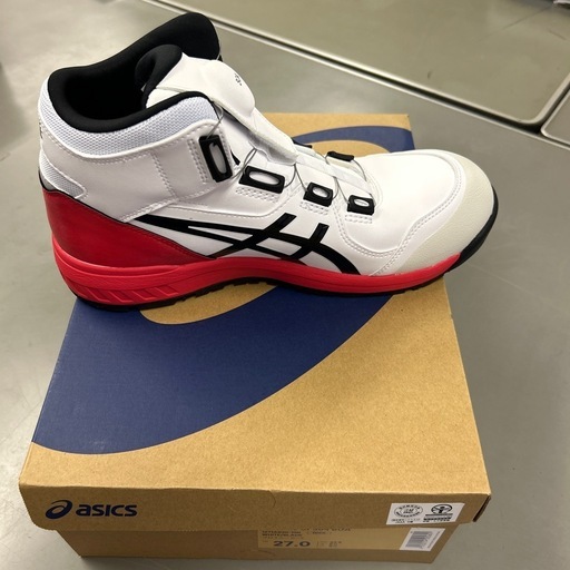 激安‼️✨️アシックス安全靴新品未使用品✨箱付！27センチ