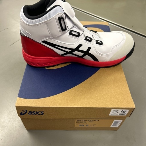 最終値下‼️激安‼️✨アシックス安全靴新品未使用✨箱付！26.5センチ