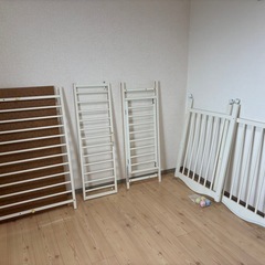 【ミキハウス】ベビーベッドの画像