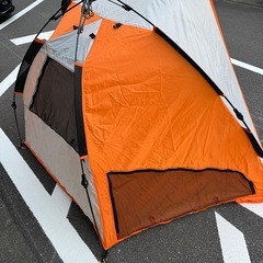 【キャンプ用品】ワンタッチテントの画像
