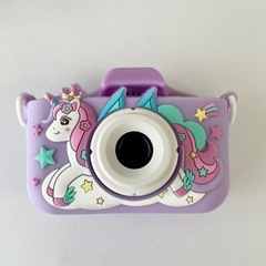 キッズカメラ　トイカメラ　ユニコーンの画像