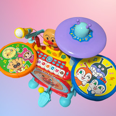 アンパンマン ノリノリライブ♪ BIG電子ドラム&キーボードの画像