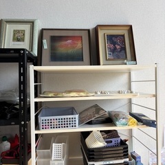 【中古/現状/新宮町】雑貨、事務用品、絵画、洗剤などいろいろ その2の画像