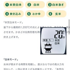 【美品】リンナイ　ガス炊飯器　直火匠　5合炊きの画像