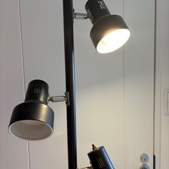 おしゃれスタンド照明　黒の画像