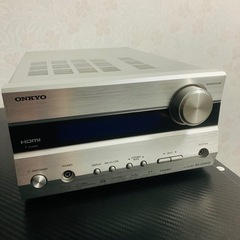 美品　ONKYO BASE-V20HD アンプ➕サブウーファー他4点セットの画像