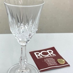 新品　未使用　RCR Mila クリスタルグラス 6個セットの画像