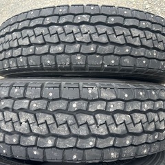 中古スパイクタイヤ　205/85R16の画像