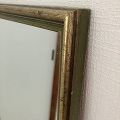 ヨーロッパ調　鏡　ミラー  アンティーク　２枚ありの画像