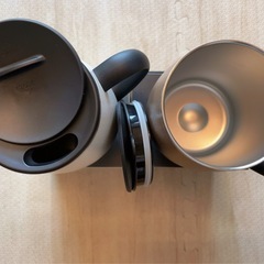 BRUNO新品　フタ付き真空二重マグカップ
ペアの画像