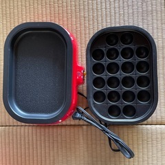 HOME SWAN たこ焼き器 SNT-80 着脱式プレート付き
の画像