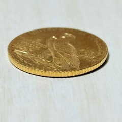 ゴールド 金色 コイン 金貨 メダルの画像