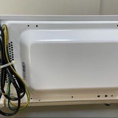 山善 フラットテーブル 単機能電子レンジ YRL-16B(W)の画像