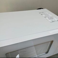 山善 フラットテーブル 単機能電子レンジ YRL-16B(W)の画像