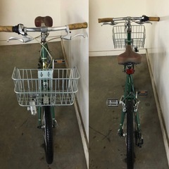 h-146△ q 岐阜発/ BRUNO/ ミニベロ/ 20インチ/ 7段変速/ 自転車/ 走行確認/ 変速ワイヤー劣化あり/ 現状品/ 管08s/ R7.9/19 △の画像