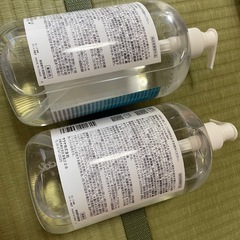 手指消毒用アルコールジェル 1L×2本の画像
