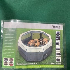 組み立てペットルーム！脱走防止や子犬隔離などにの画像