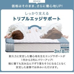 セミダブルマットレスの画像