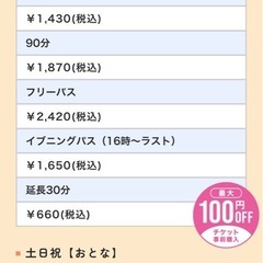 ハピピランドラグーナ蒲郡大人子どもチケットの画像