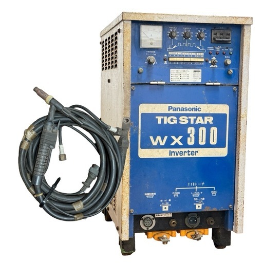 ◯簡易チェックのみ パナソニック TIG溶接機 インバーター トーチケーブルセット Panasonic YC-300TWX TIG STAR WX300 ジモティ姫路