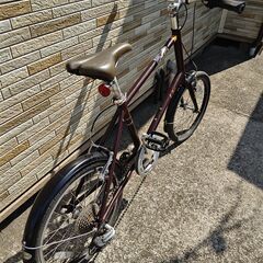 中古自転車 8段変速 380MM ミニベロ軽整備済み 防犯登録対応 町田市 相模原市 MM843の画像