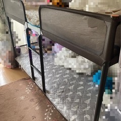 IKEA2段ベッド(マットレス付き)取説有の画像