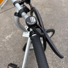 良品 キャプテンスタッグ 20インチ 折り畳み自転車 6段変速の画像