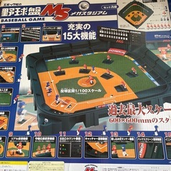 差し上げます・早い者勝ち‼️野球盤MSメガスタジアム
の画像