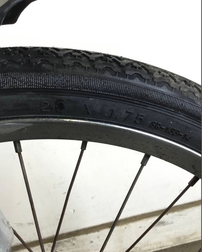 h-147△ q 岐阜発/ ナショナル/ レトロ自転車/ JONNY/ 20インチ/ 5段変速/ 走行確認/ サドルひび割れあり/ 現状品/ R7.9/22 △