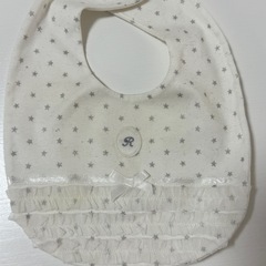 【bebe】星柄 ロンパース スタイ付きの画像