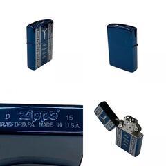 186000 ZIPPO ジッポ ZIPPO ライター 2015年製　スピリッツ オブブルー キリスト  ブルー [0000000001010]の画像