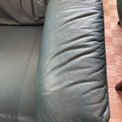 【2日間限定！！】 高級家具 マルニ木工 1人掛けソファー  本革①の画像
