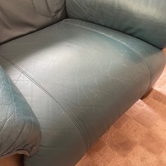 【2日間限定！！】 高級家具 マルニ木工 1人掛けソファー  本革①の画像
