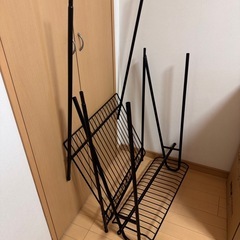 ニトリのハンガーラックの画像