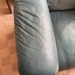 取引中！【2日間限定！！】 高級家具 マルニ木工 1人掛けソファー 本革 ②の画像