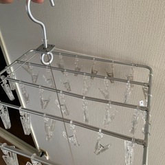無印良品　洗濯物干し　大量干し可能　軽量の画像