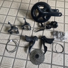 SHIMANO SORA R3000 コンポーネントセット 8点セットの画像