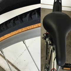 h-149△ q 岐阜発/ パナソニック/ Spring Rok/ マウンテンバイク/ 3×7段変速/ 700×38c/ 自転車/ 走行確認/ 現状品/ R7.9/22 △の画像