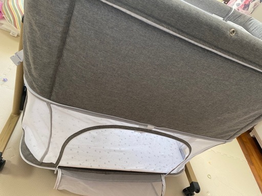 ベビーベッド　添い寝　美品