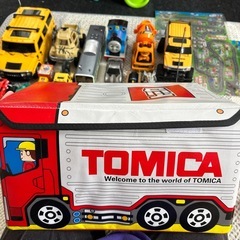 トミカBOX 車　ラジコン　電車　下敷き　シャボン玉の画像