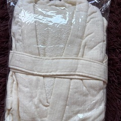 [新品未使用¥13,200] SMOOTHSKIN pure fit × UCHINOバスローブの画像
