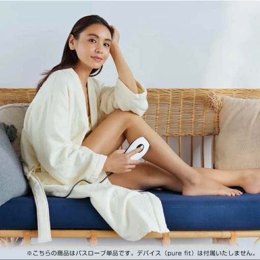 [新品未使用¥13,200] SMOOTHSKIN pure fit × UCHINOバスローブ
