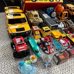 トミカBOX 車　ラジコン　電車　下敷き　シャボン玉の画像