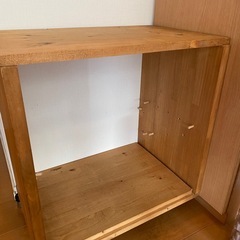 DIY キャスター付収納ラックの画像