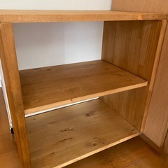 DIY キャスター付収納ラックの画像