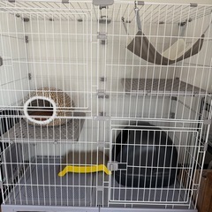 美品 未使用に近い 猫 ゲージ トイレ 
の画像