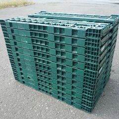 IFCO 折りたたみ式コンテナ 6415 12個セット イフコ・コンテナー 野菜 果物 農業 折りコン 野菜箱 コンテナ 札幌市東区 新道東店の画像