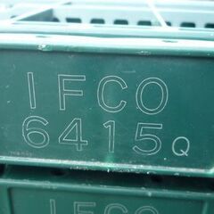IFCO 折りたたみ式コンテナ 6415 12個セット イフコ・コンテナー 野菜 果物 農業 折りコン 野菜箱 コンテナ 札幌市東区 新道東店の画像