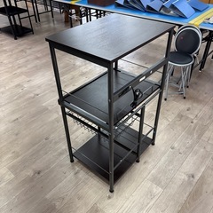 キッチンラック  レンジ台  コンセント付きの画像